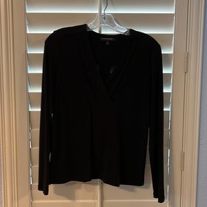 Banana republic black blouse